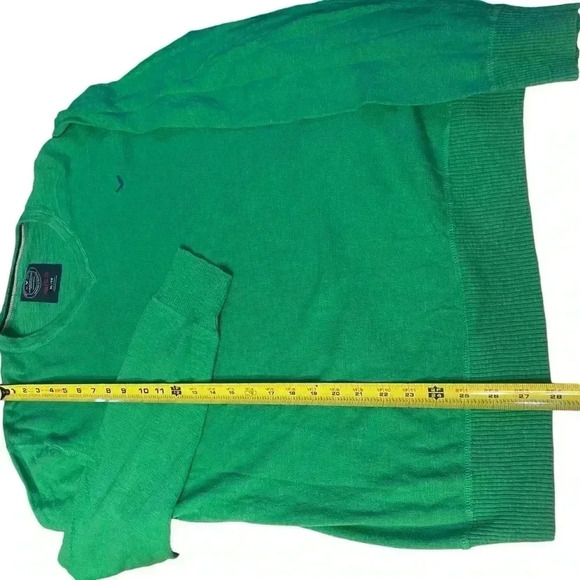 American Eagle Sweater Mens XL Athletic Fit Long Sleeve V Neck Preppy Casual Y2K - Picture 5 of 8